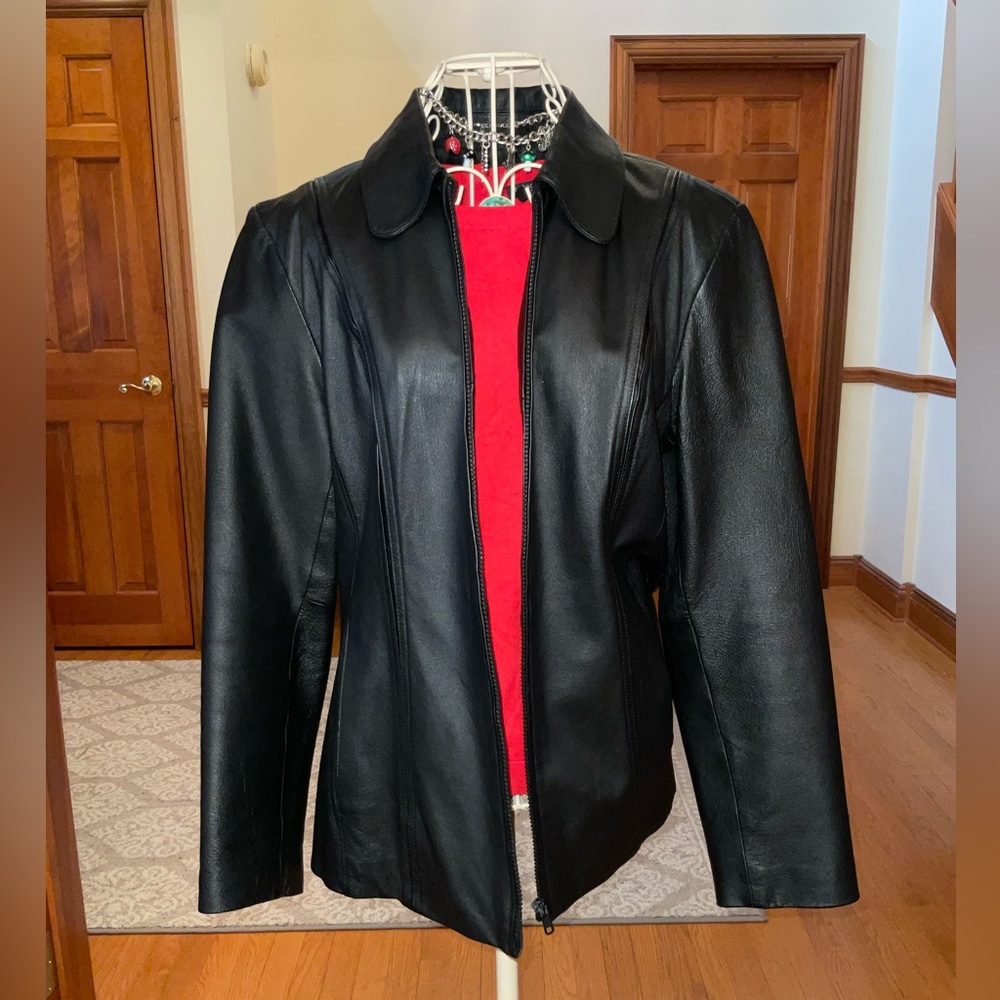 Leather jacket